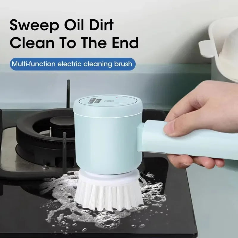 Effortless 5-in-1 Cordless Power Scrubber