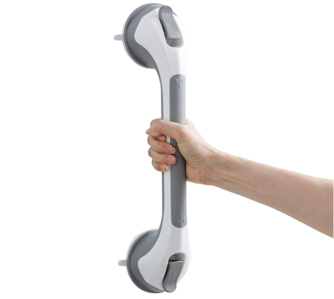 16.8 Inch Suction Shower Grab Bar – No-Drill Bathroom Safety Handle