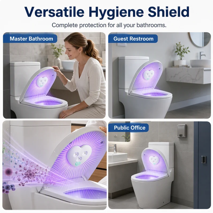 Smart UVC Toilet Sterilizer Light