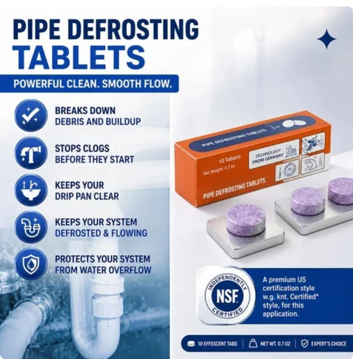 🫧Powerful Pipe Declogging & Drain Cleaning Tablets🚿