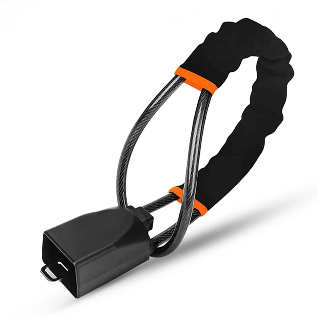 Car steering wheel anti-theft lock