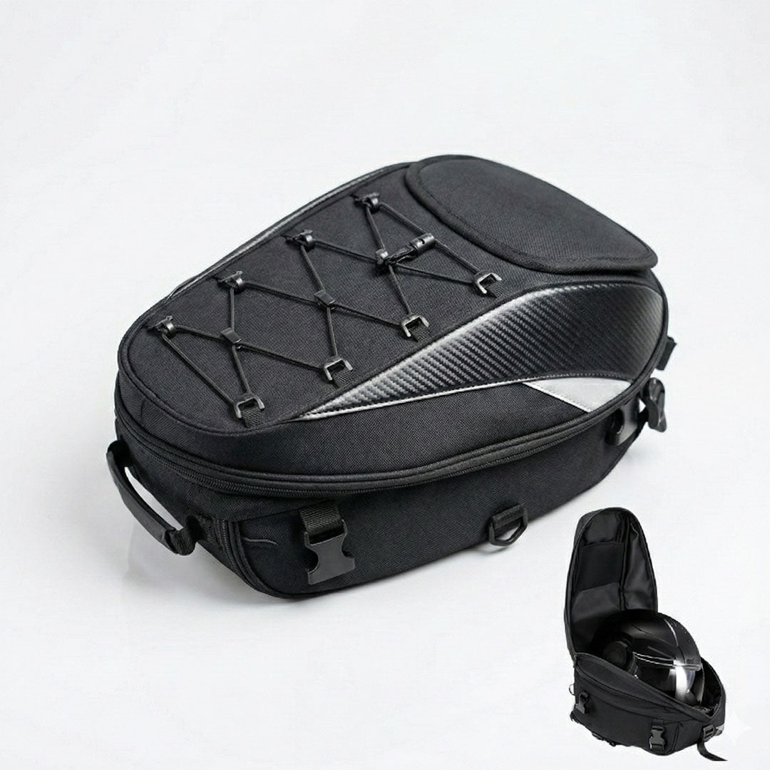 Universal Expandable Motorcycle Tail Bag (25L-38L)