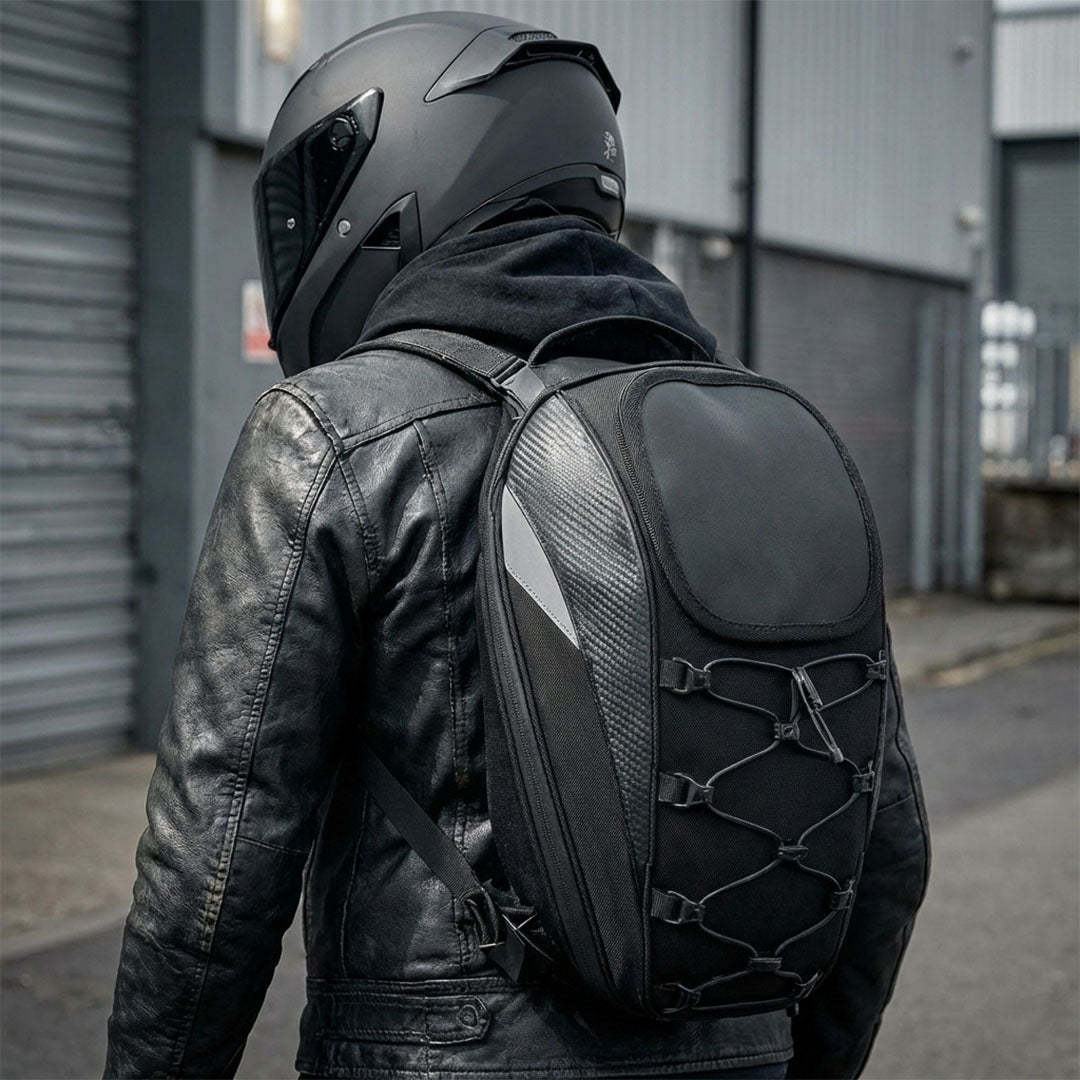 Universal Expandable Motorcycle Tail Bag (25L-38L)