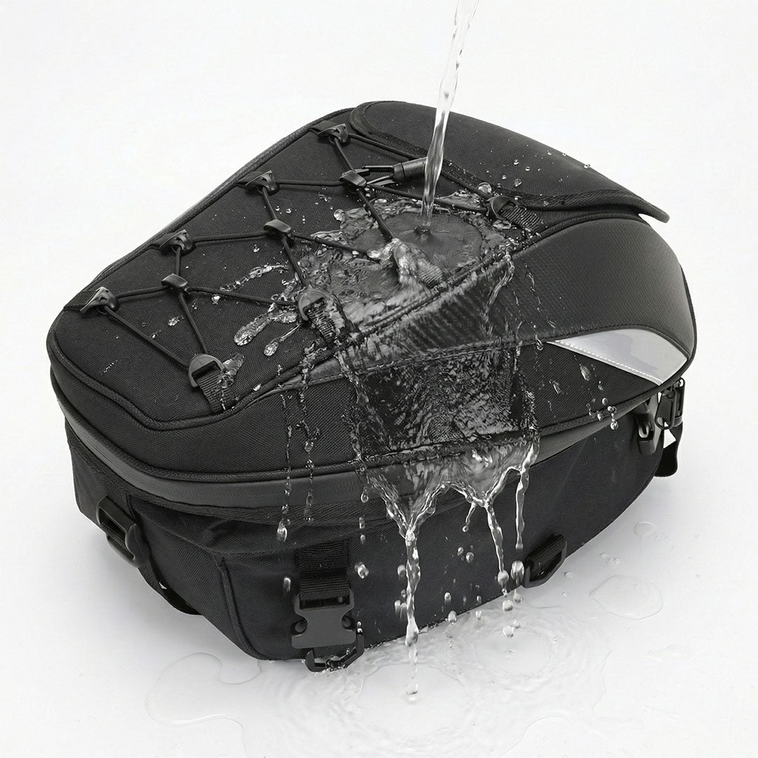 Universal Expandable Motorcycle Tail Bag (25L-38L)