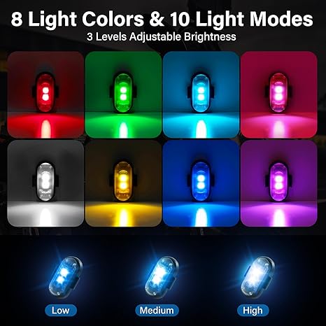 Wireless LED Strobe Warning Light