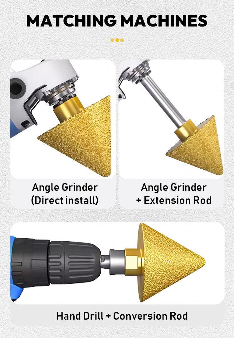 🎁Limited Time Offer⏳Diamond Beveling Chamfer Bit For Angle Grinders - clarioy