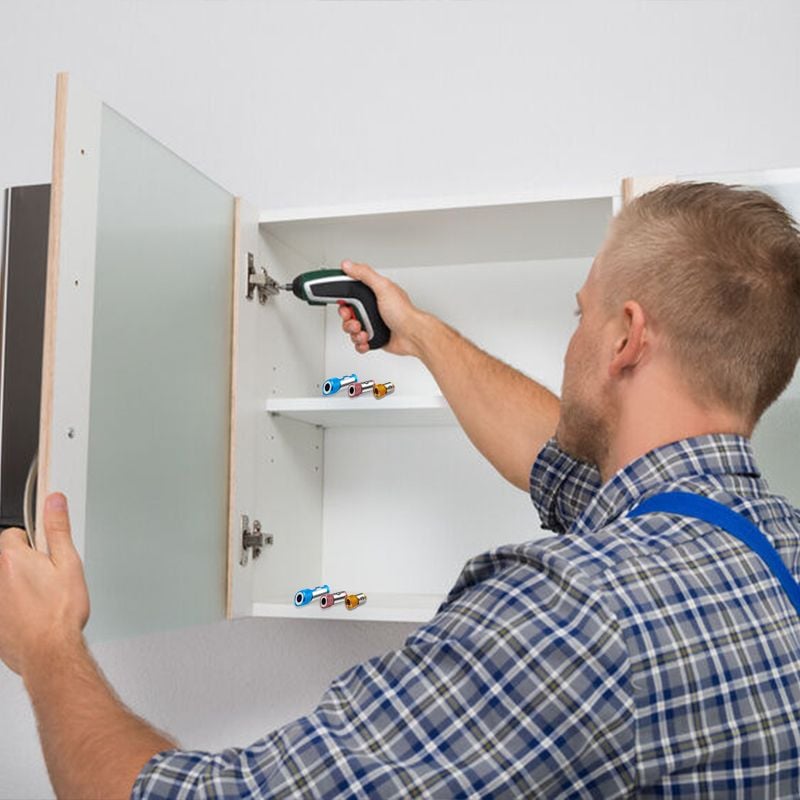 🔥 Screwdriver head magnetic ring three piece set