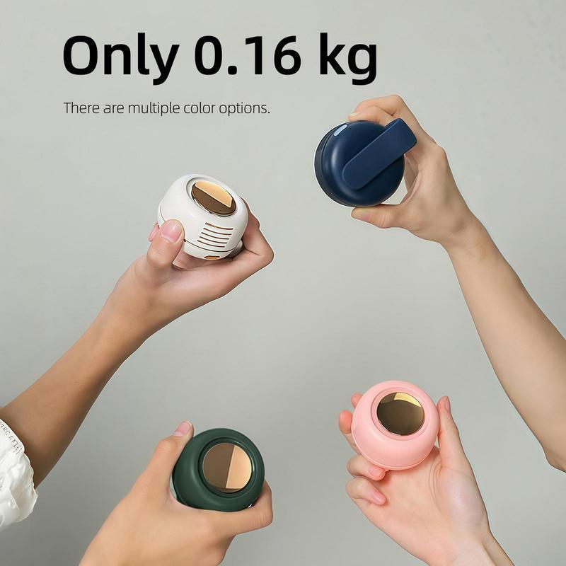 Portable clip-on silent mini bladeless electric fan