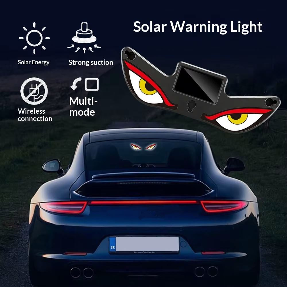 🐺 Solar Devil Eye Warning Light 🔥 ( Allow to Open )