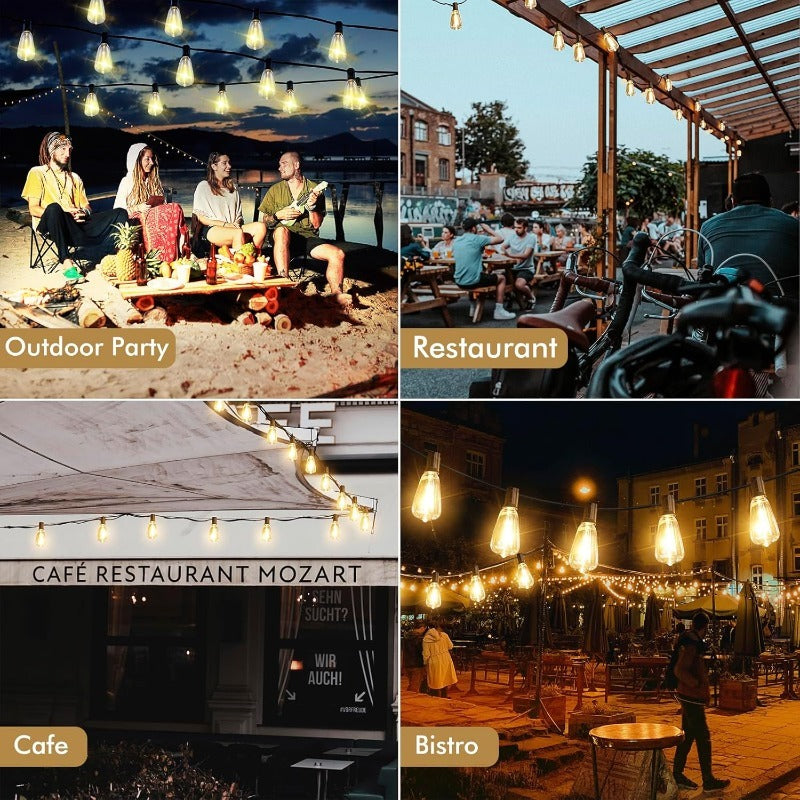 Shatterproof Outdoor String Lights