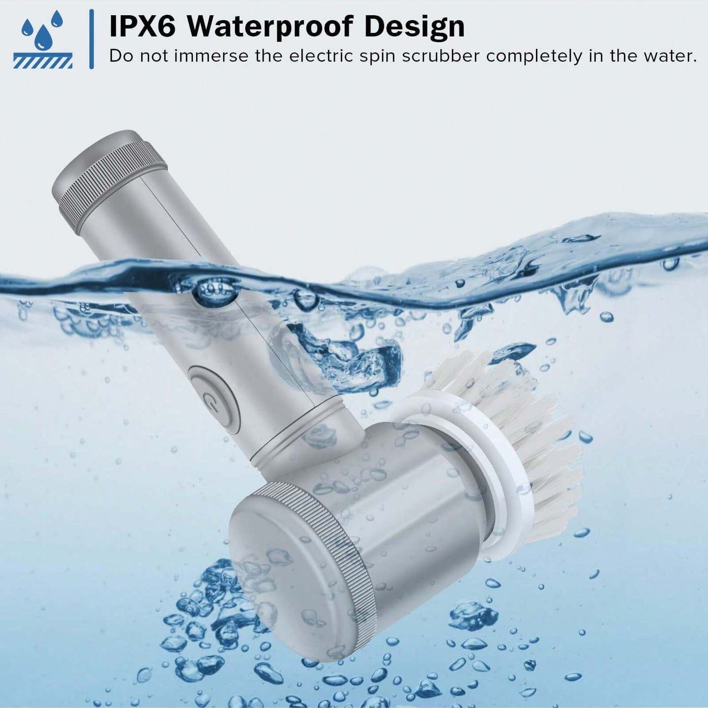 Effortless 5-in-1 Cordless Power Scrubber