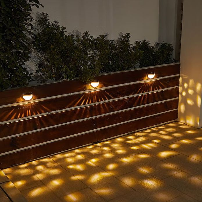 Outdoor Solar Wall Washer Light (Teardrop Style)