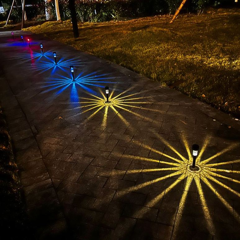 Outdoor solar LED waterproof path light