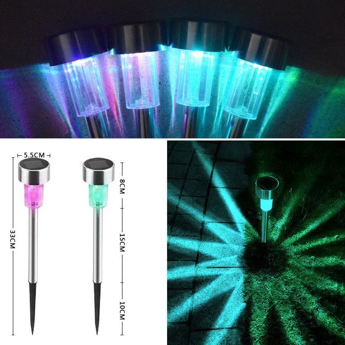 Outdoor solar LED waterproof path light