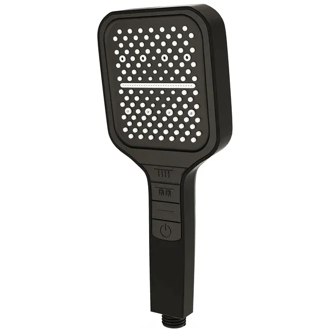 High-pressure handheld large panel shower head - with bracket