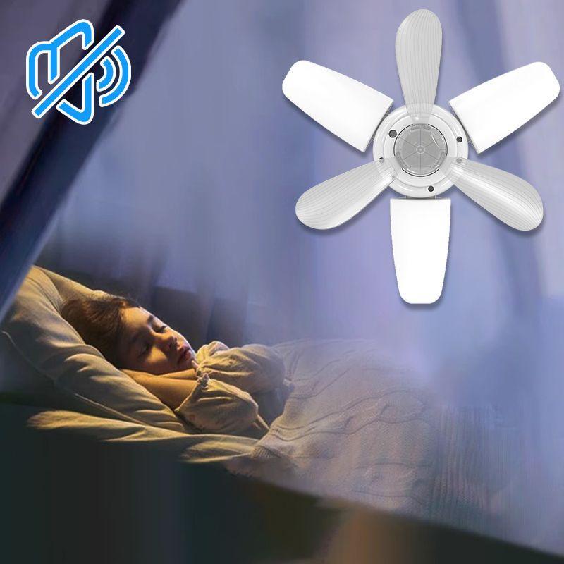 Household Ceiling Fan with Light and Remote Control - clarioy