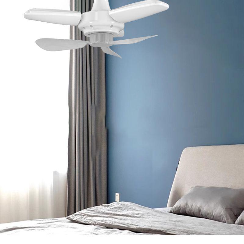Household Ceiling Fan with Light and Remote Control - clarioy