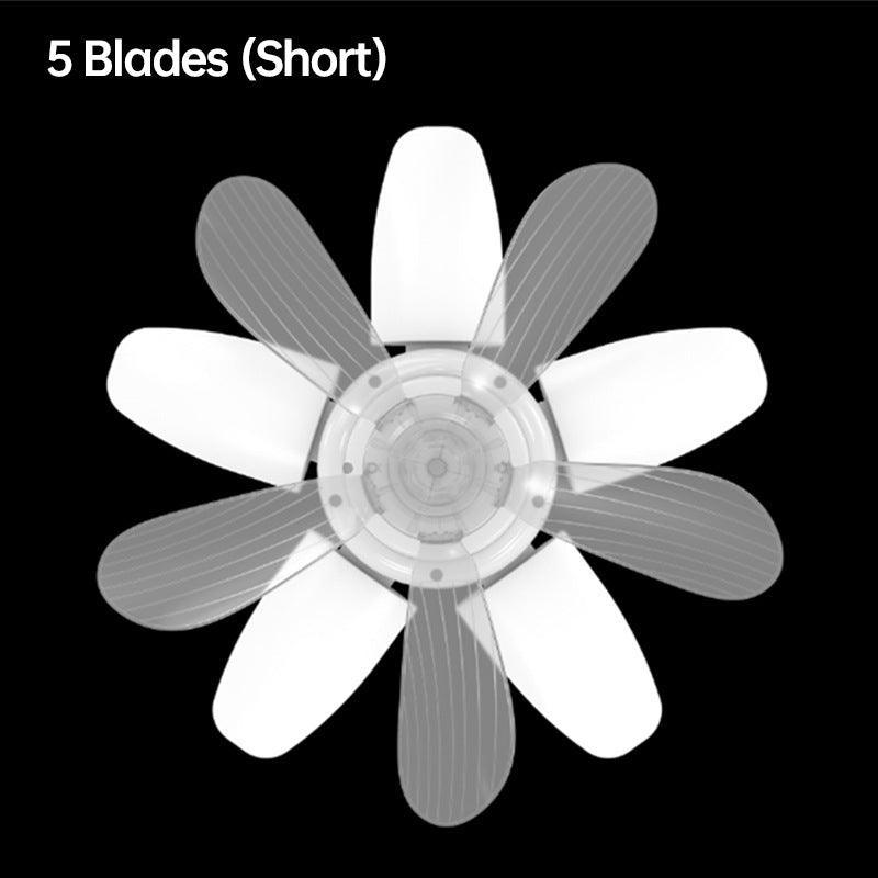 Household Ceiling Fan with Light and Remote Control - clarioy