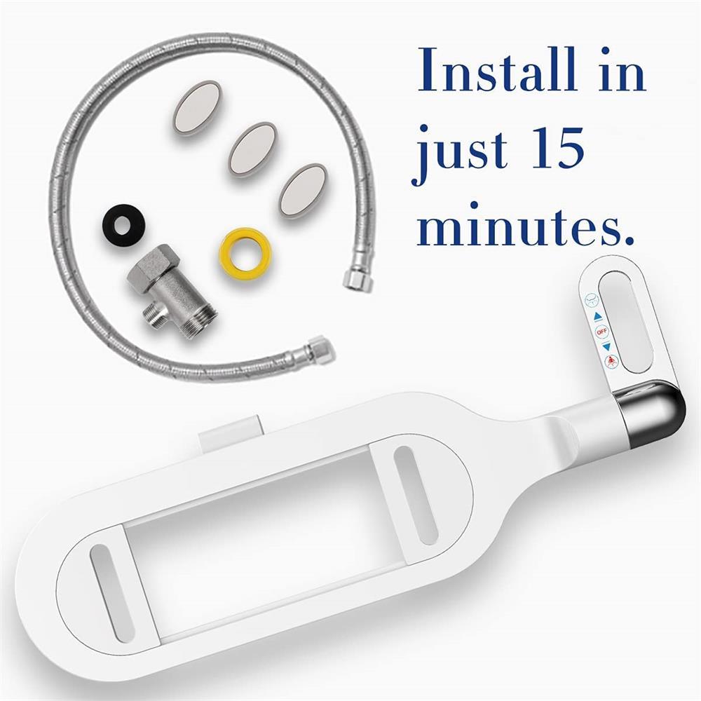 Non-Electric Dual Nozzle Bidet Toilet Washer