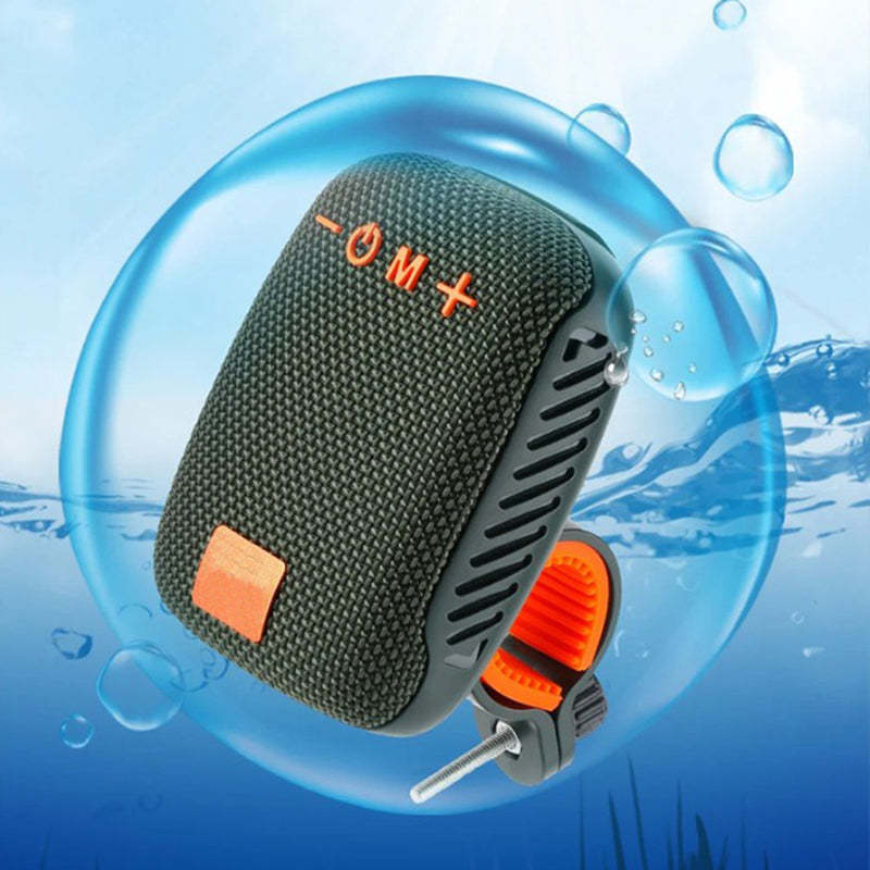 Bluetooth sports speaker for bicycles – IPX5 waterproof, TWS & MicroSD card support 🚴‍♂️🔊