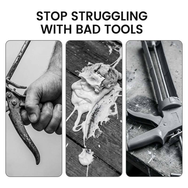 Bearing Caulking Gun with Rotating Barrel