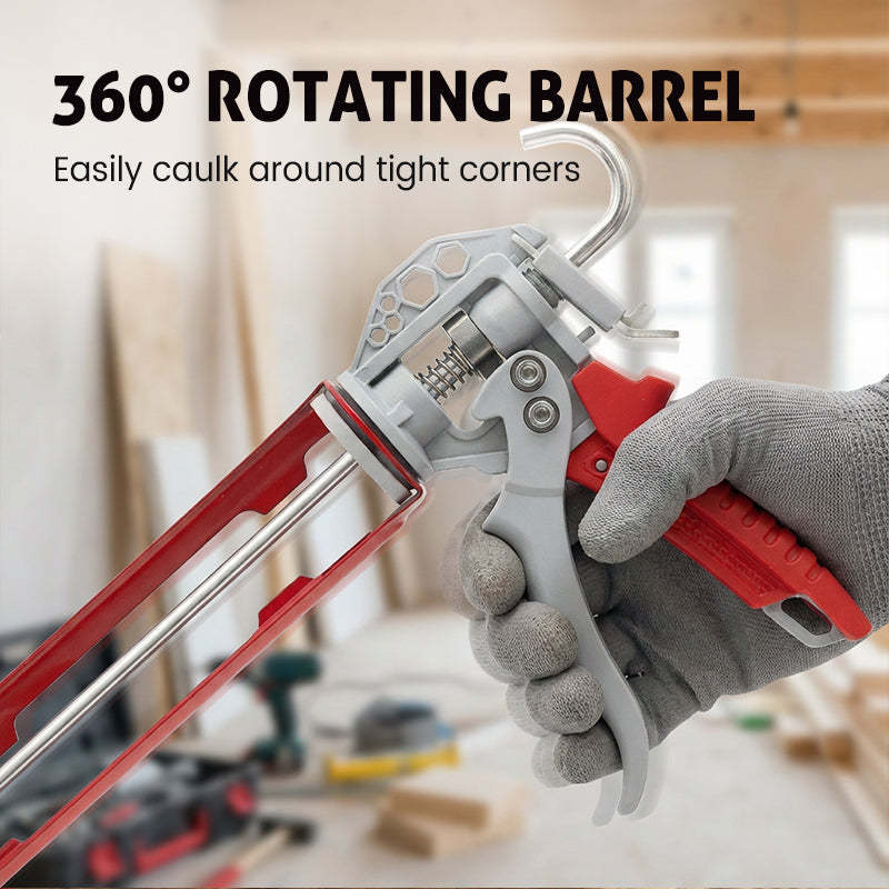Bearing Caulking Gun with Rotating Barrel