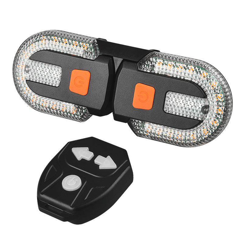 Wireless remote control for bicycle rear light