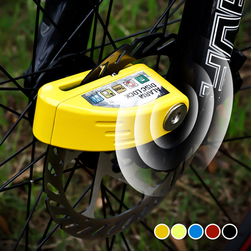 Electric vehicle and motorcycle anti-theft disc brake lock