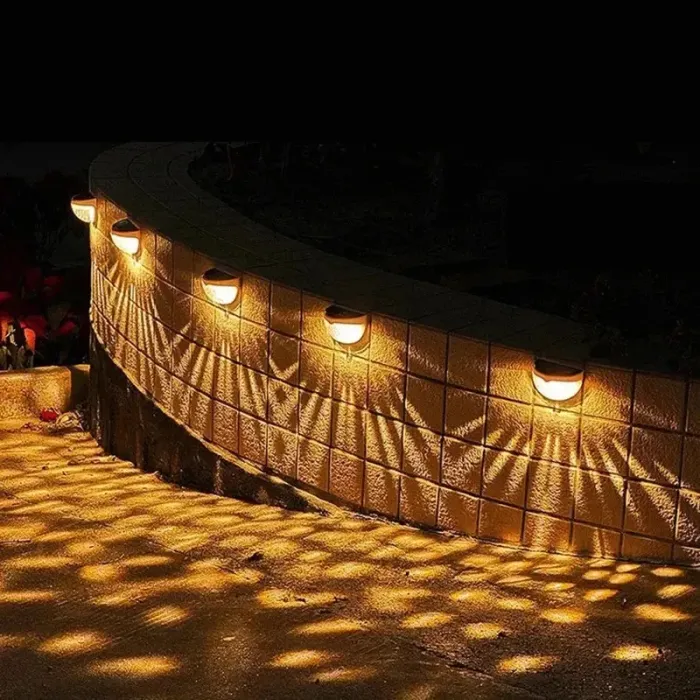 Outdoor Solar Wall Washer Light (Teardrop Style)