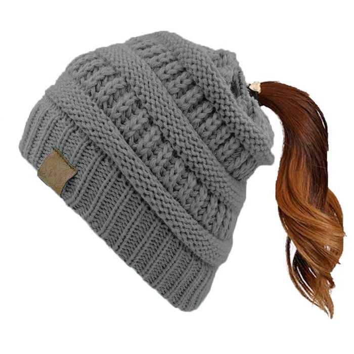 🏆Flash Sale 49% OFF -Women's Ponytail Beanie Hat