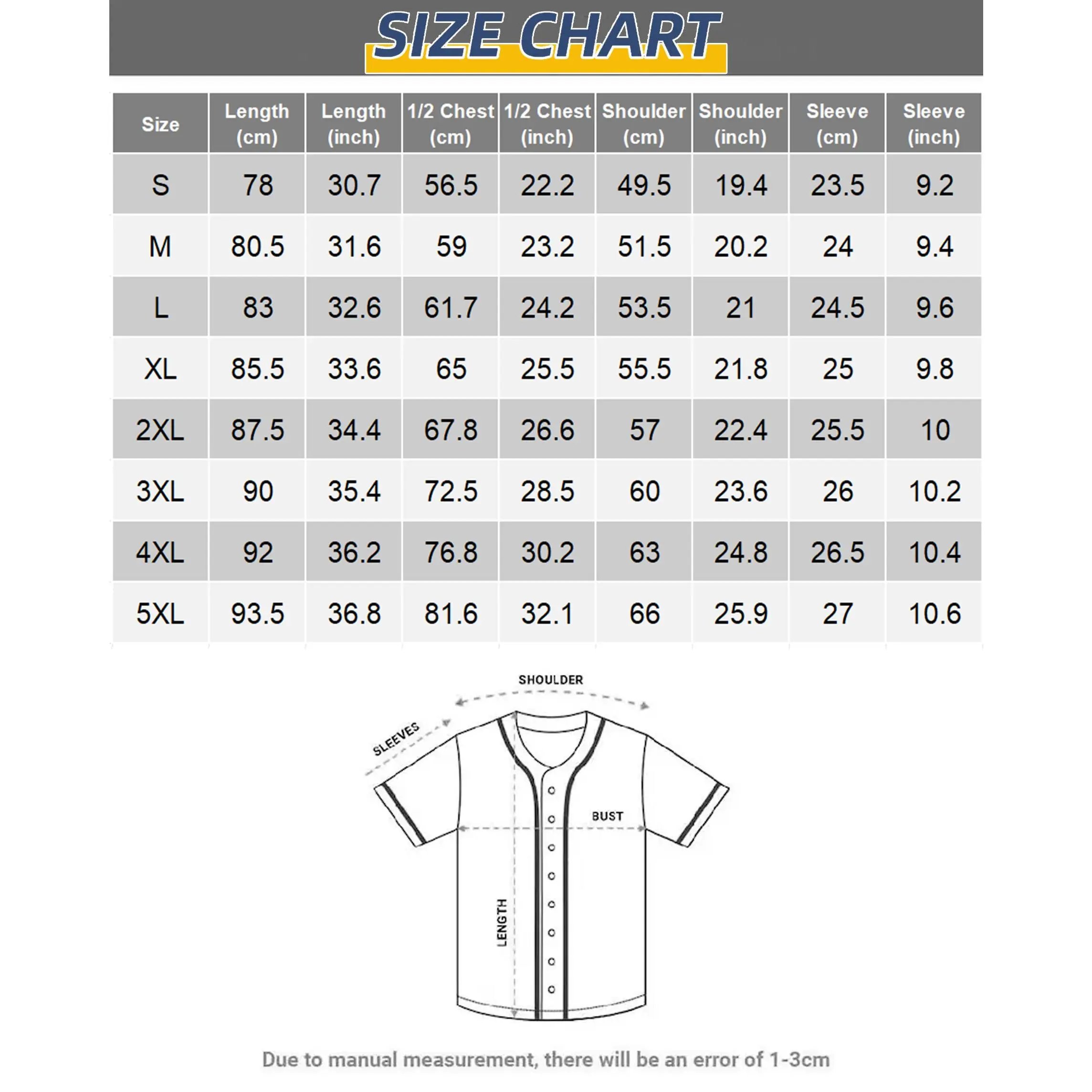 USA Anniversary All-Over Print Patriotic Baseball Jersey