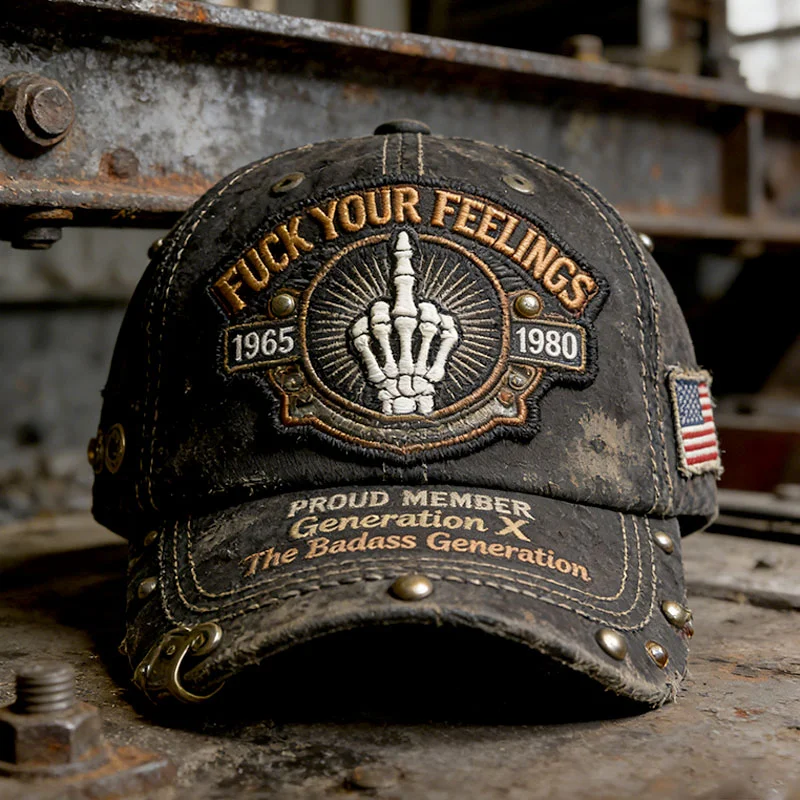 Generation X Printed Casual Hat