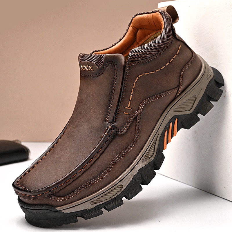 ⏰Last Day!50% OFF 🔥 Men's Handmade Genuine Leather Orthopedic Comfortable Walking Boots