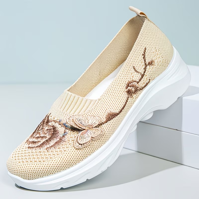 Women's Butterfly Embroidered Loafers（Buy 2 Free Shipping）