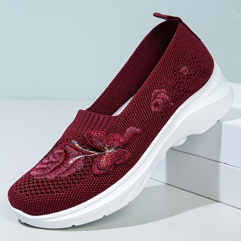 Women's Butterfly Embroidered Loafers（Buy 2 Free Shipping）