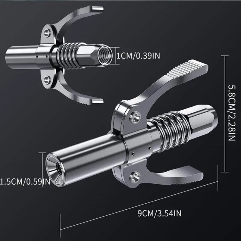 🔥Christmas  Discount 49% Off🎄12,000 PSI High Pressure Grease Nozzle Fittings,Compatible With All 1/8" NPT Grease Guns