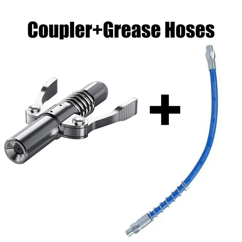 🔥Christmas  Discount 49% Off🎄12,000 PSI High Pressure Grease Nozzle Fittings,Compatible With All 1/8" NPT Grease Guns