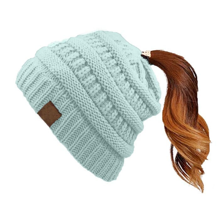 🏆Flash Sale 49% OFF -Women's Ponytail Beanie Hat