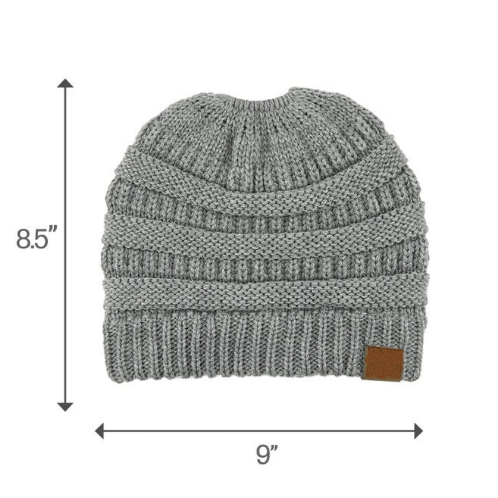 🏆Flash Sale 49% OFF -Women's Ponytail Beanie Hat
