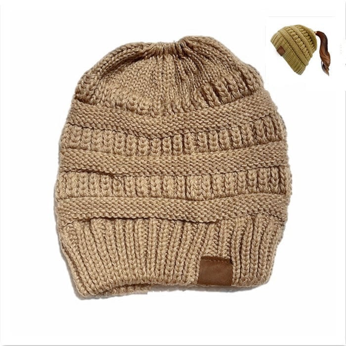 🏆Flash Sale 49% OFF -Women's Ponytail Beanie Hat
