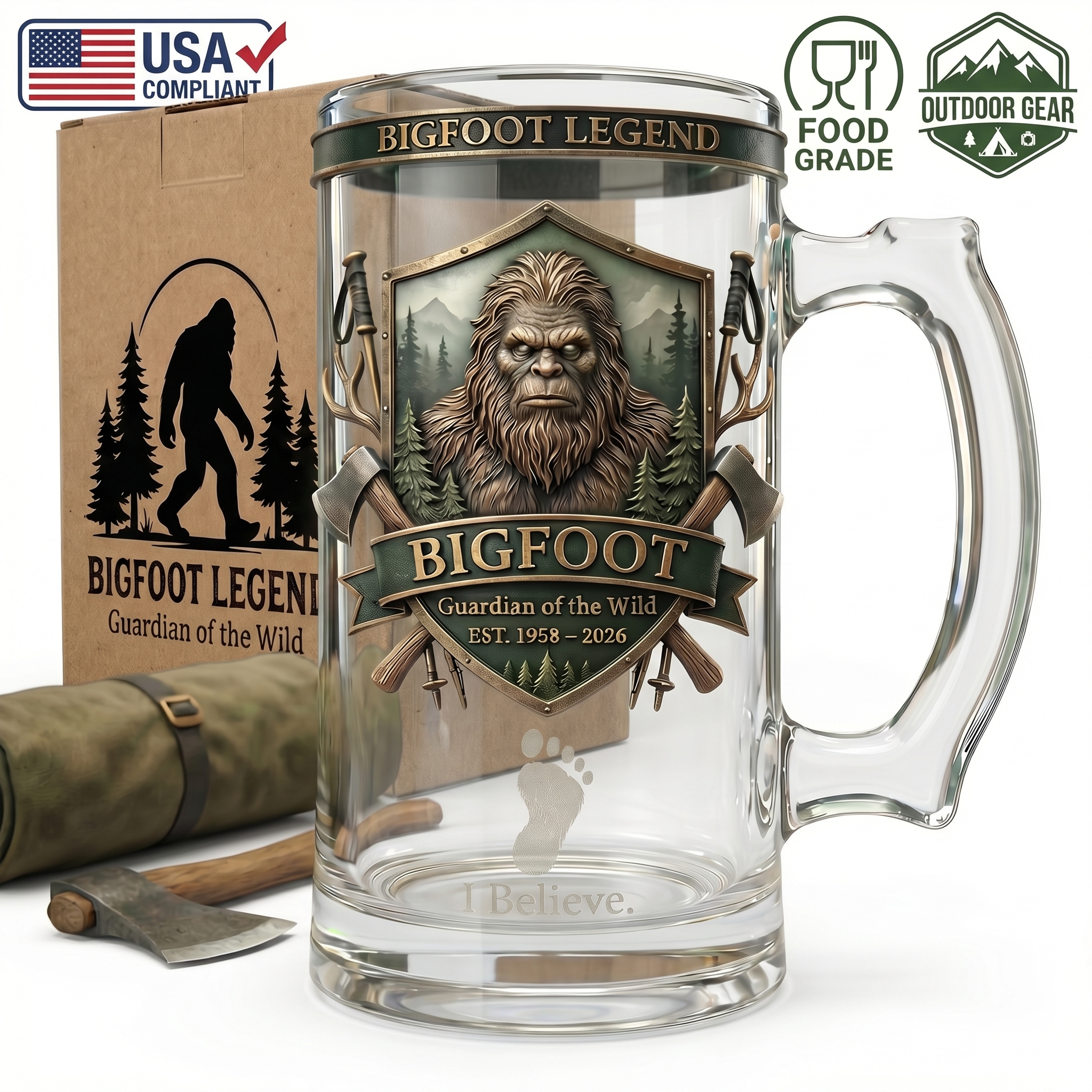 🌲 Bigfoot Legend Mug – Limited 2026 Edition