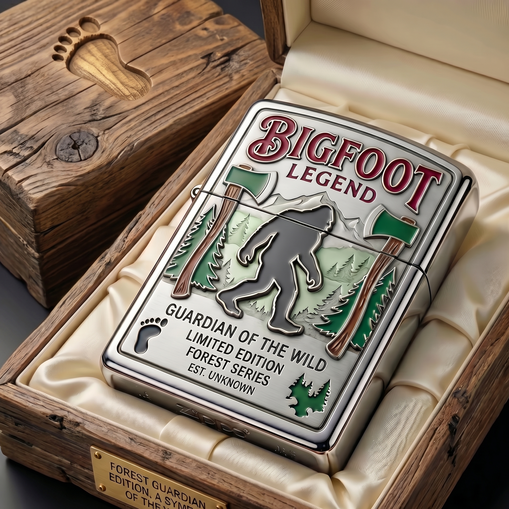 🏔️ Bigfoot Forest Guardian Lighter