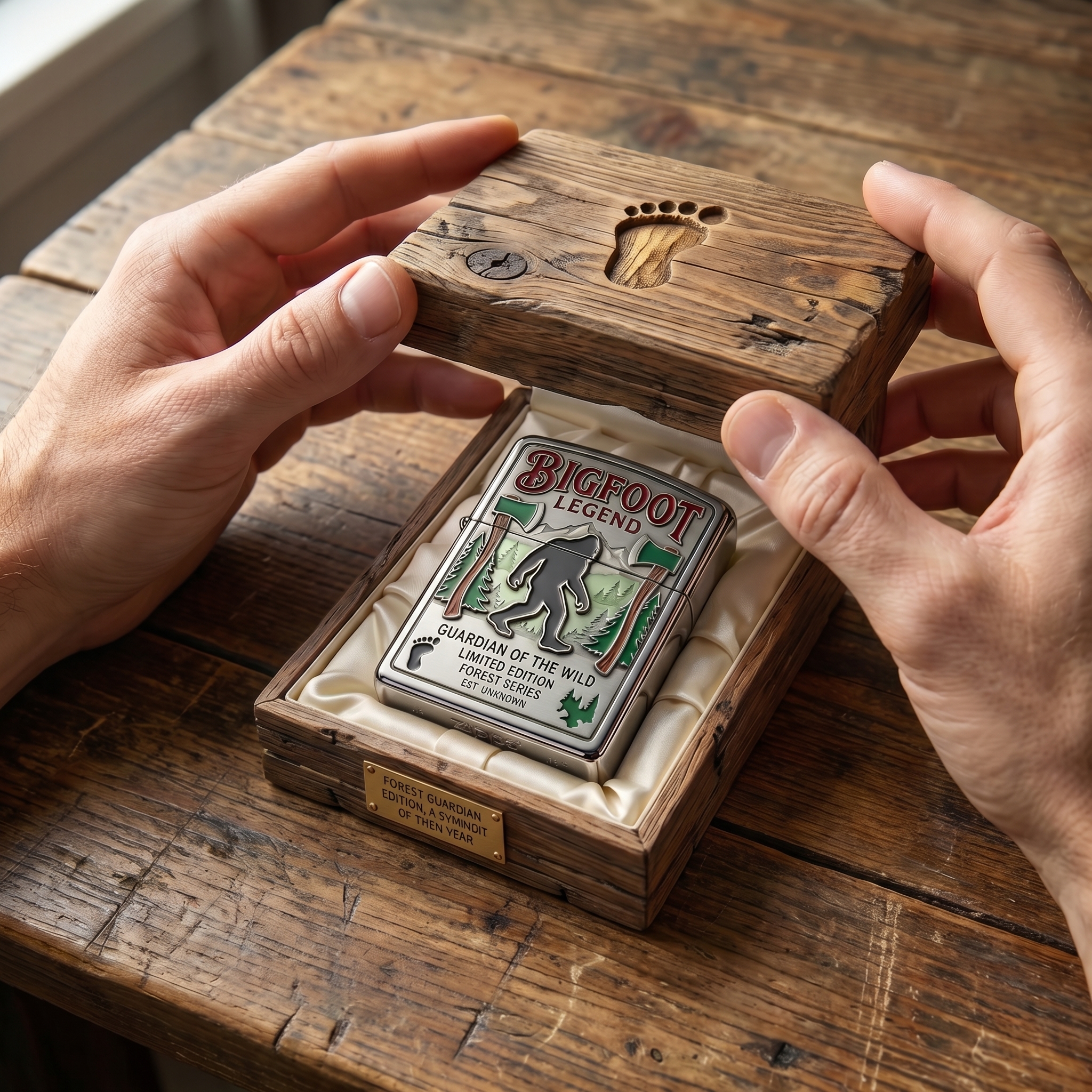 🏔️ Bigfoot Forest Guardian Lighter