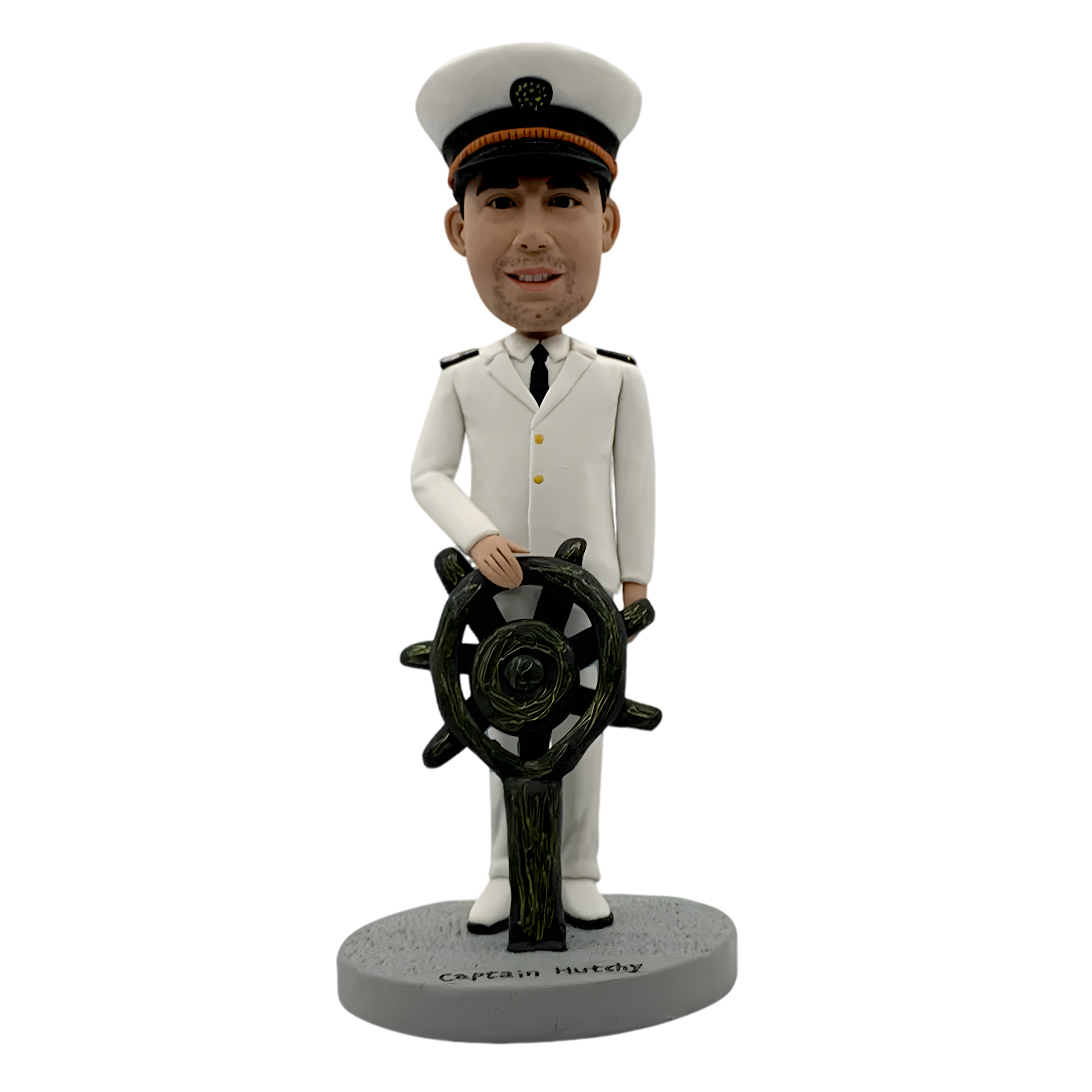 Custom Captain Bobblehead Doll With Rudder