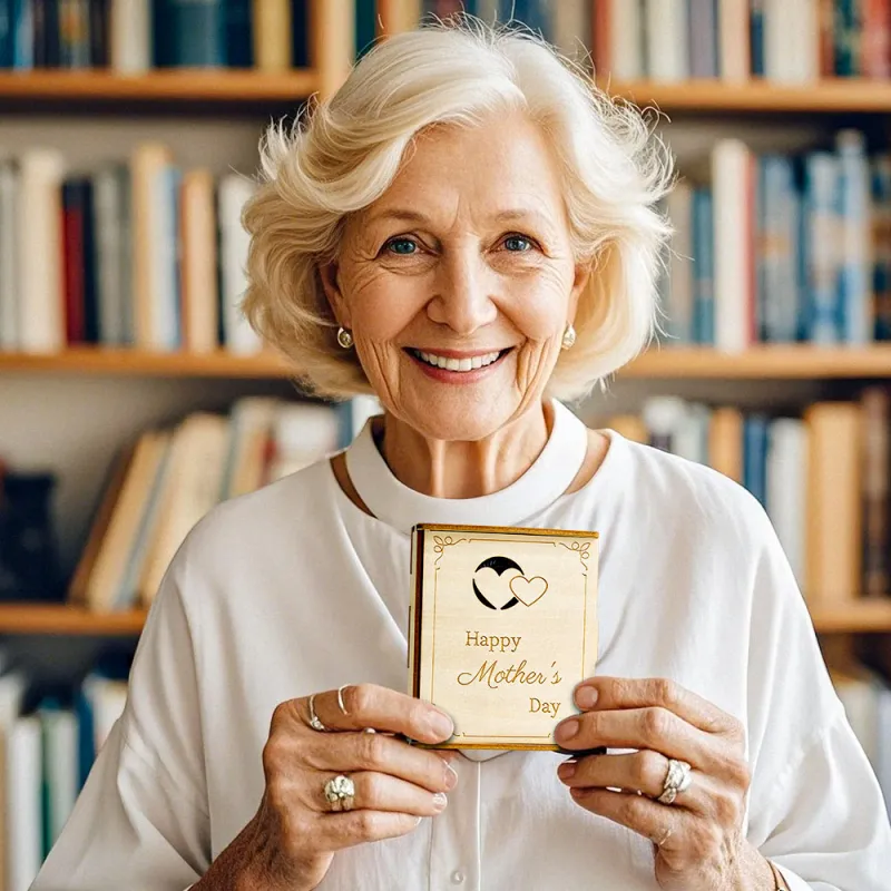 Best Music Gift Box for Girlfriend Custom Photo Music Box with Song or Your Voice Mother‘s Day Gift