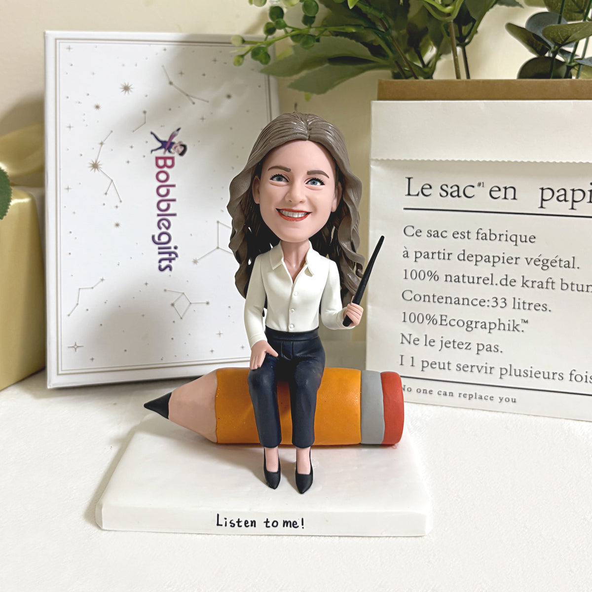 Custom Bobblehead Thank You Gift for Teachers
