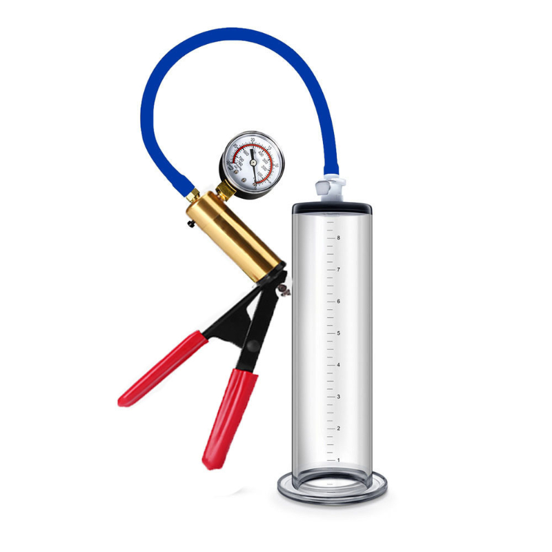 Premium Acrylic Penis Pump Professional Edition for Men Endurance Training and Sensitivity Reduction
