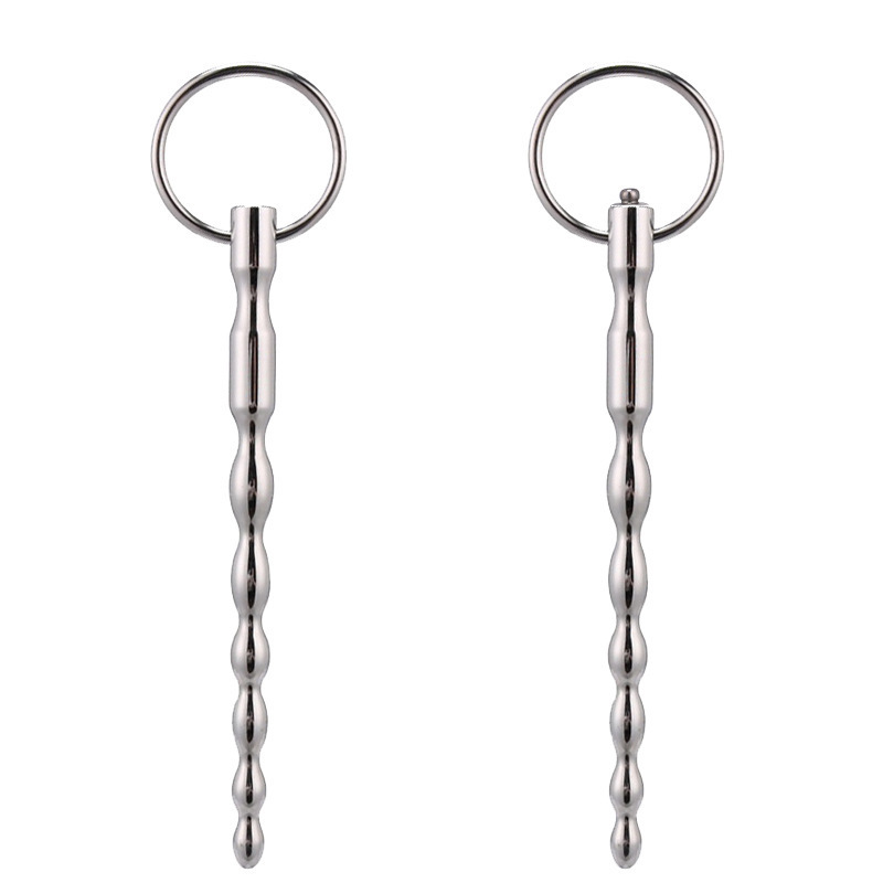 Urethral Plug Metal Sounding Rod Stainless Steel Urinary Fistula Dilator BDSM Adult Toy for Men Advanced Stimulation