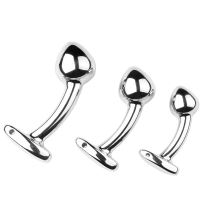 Sex Toys Anal Plug with Mushroom Head Premium Stainless Steel Metal Butt Plug for Men Women Beginners Advanced Anal Training and Pleasure