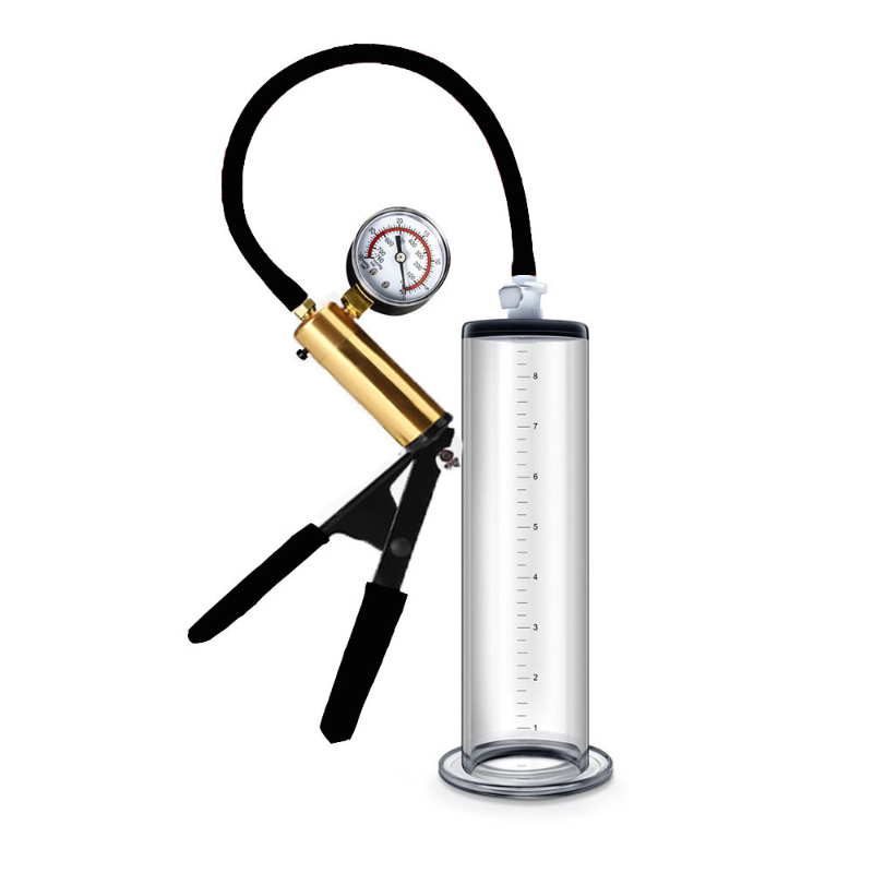 Premium Acrylic Penis Pump Professional Edition for Men Endurance Training and Sensitivity Reduction